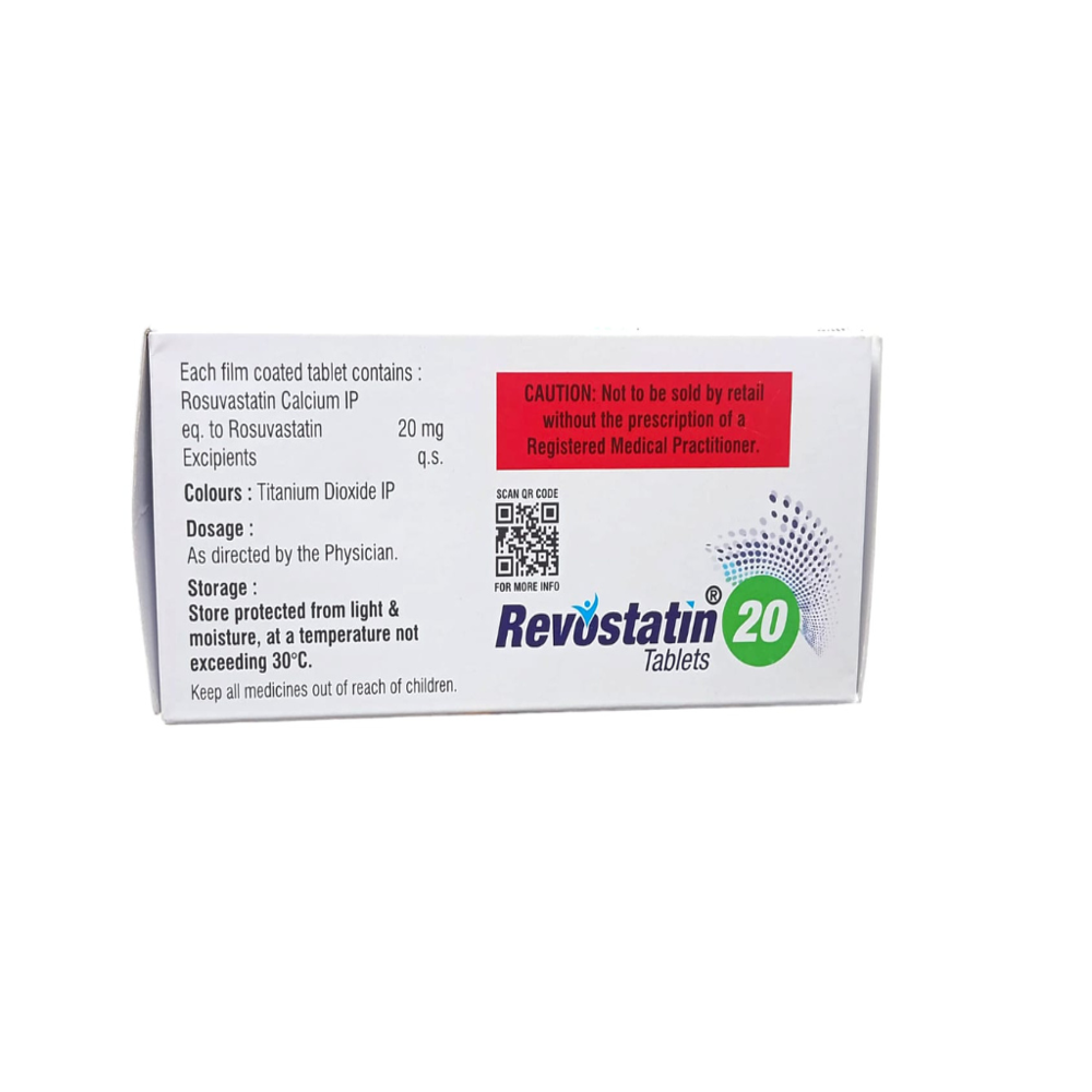 Rosuvastatin (20mg) - Drug Type: General Medicines
