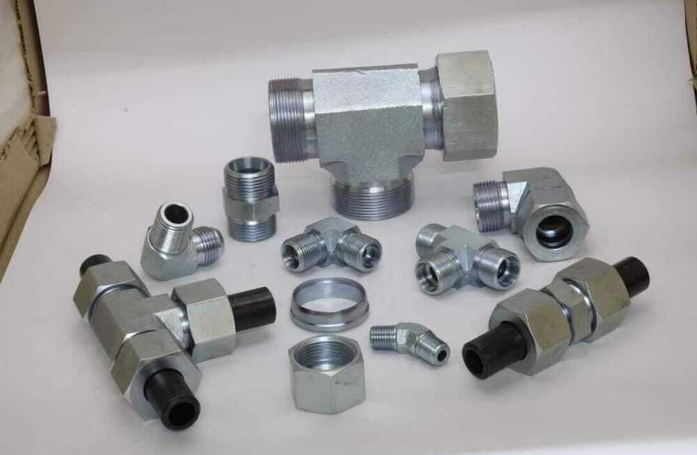 Instrument & Hydraulic Fitting - Color: Silver