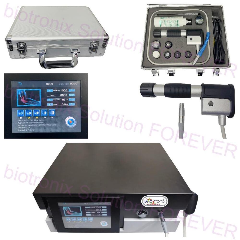 Air Compression Based Radial ESWT Device-10 Treatment Modes, Adjustable Intensity
