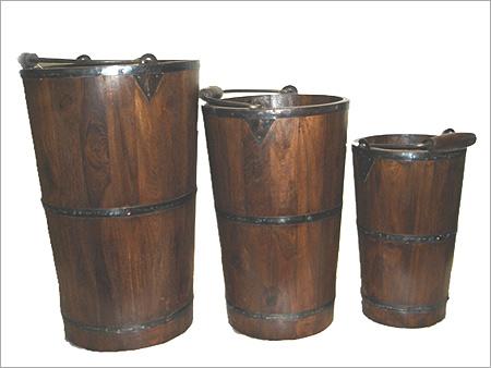 लकड़ी की बाल्टी S-3