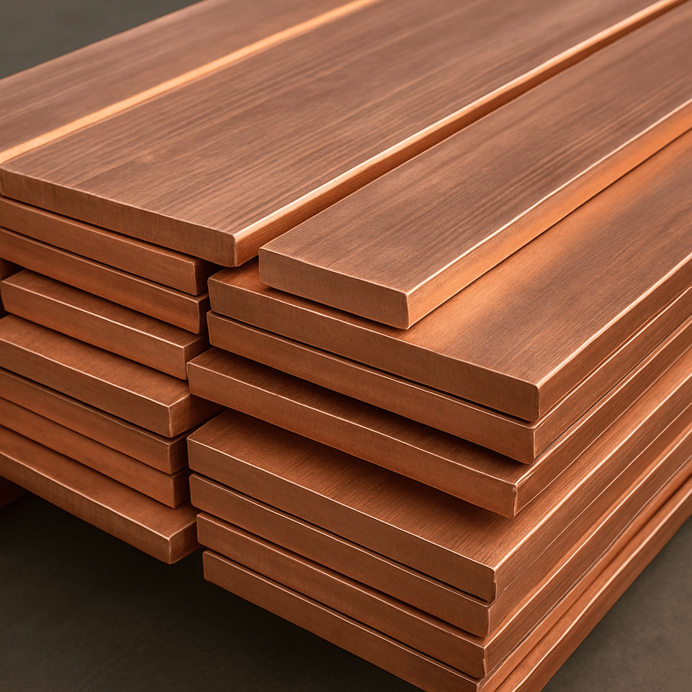 Industrial Copper Busbar 160x10 mm