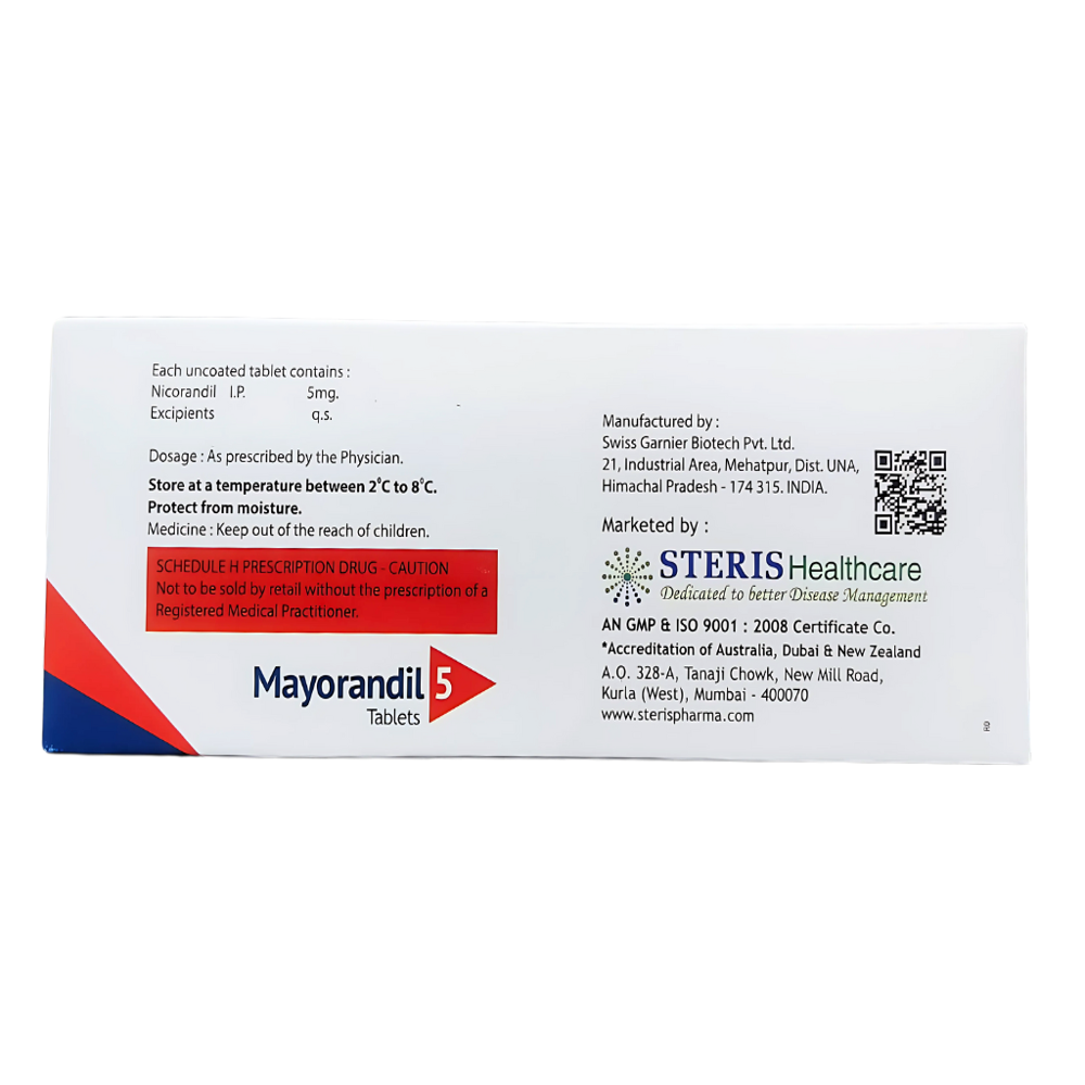 Nicorandil Tablets 5mg