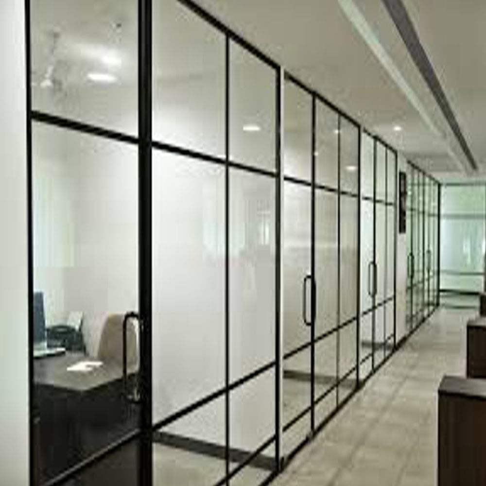 Office Aluminium Partition - Color: As Per Requirement
