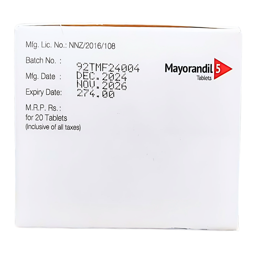 Nicorandil Tablets 5mg