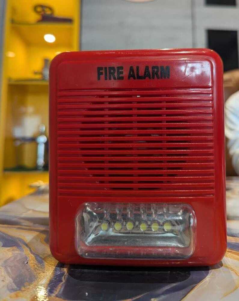 Fire Alarm - Color: Red