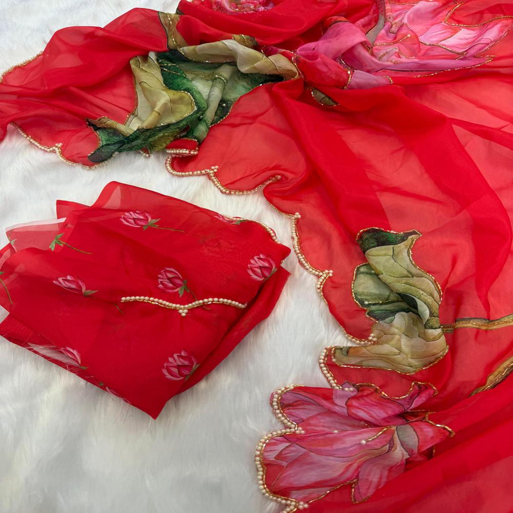 Indian Women Designer Saree