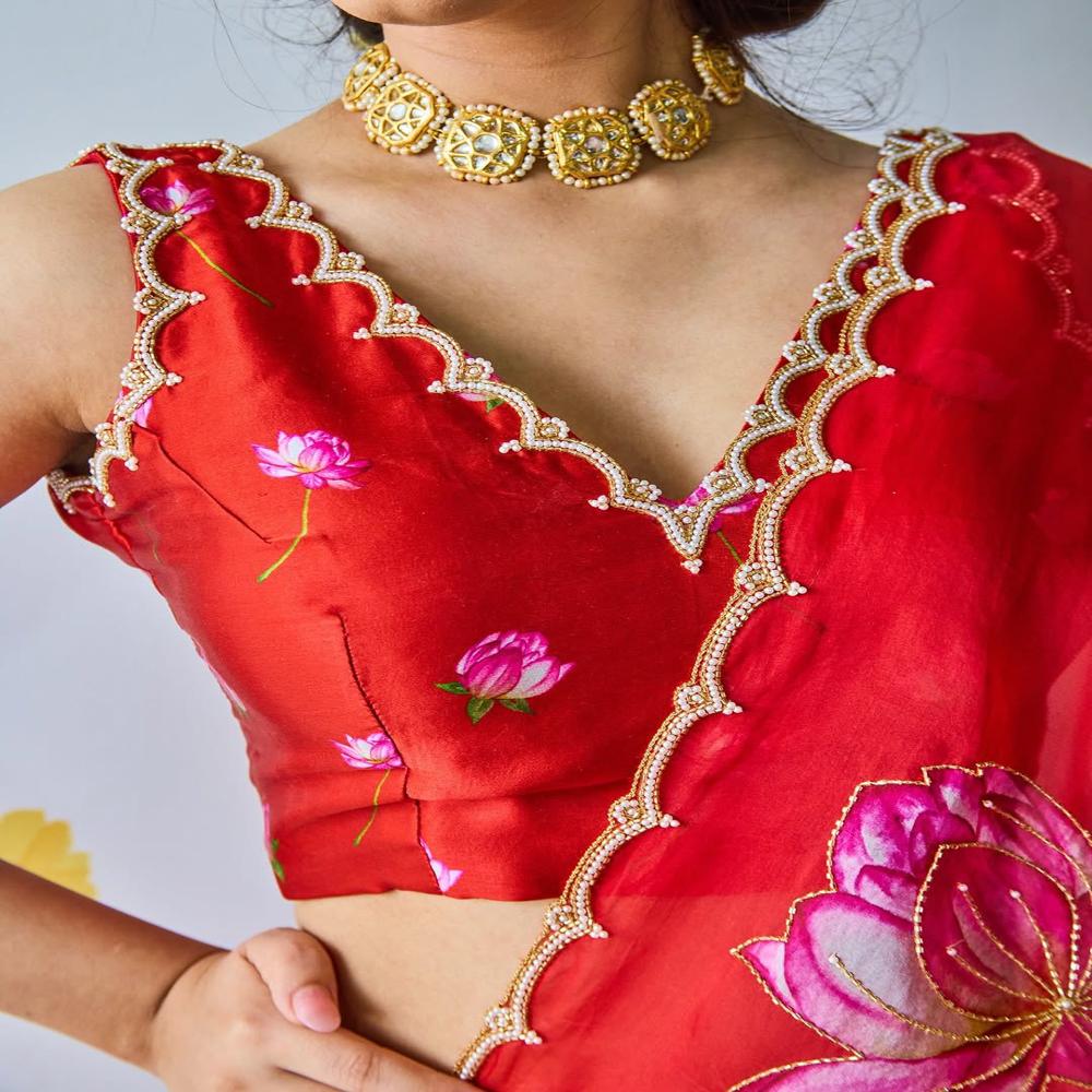 Indian Women Designer Saree