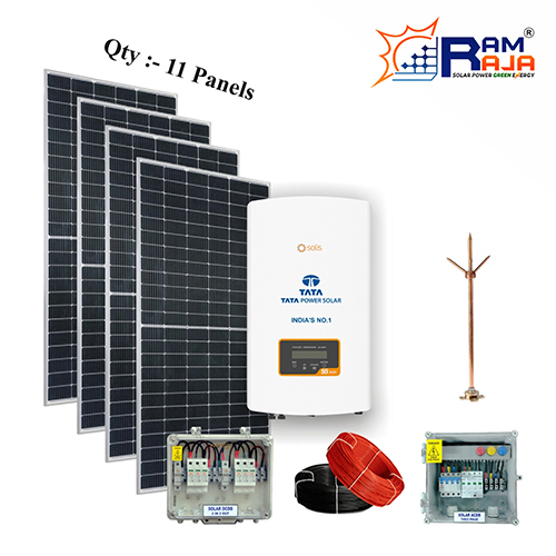 Tata On Grid Solar System - Application: Commercial