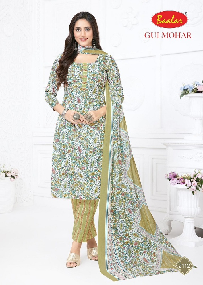 Baalar Gulmohar Vol-1  Dress Material
