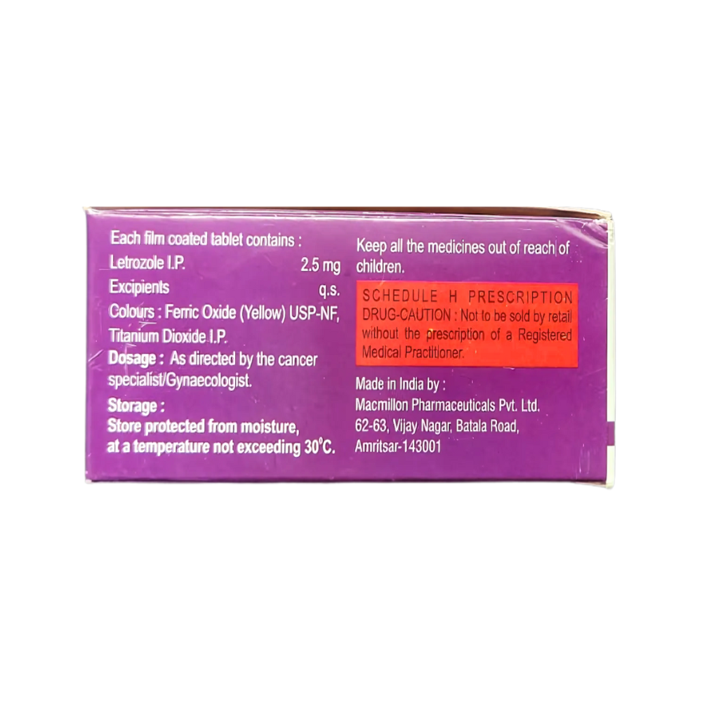 letrozole 2.5 mg tablet