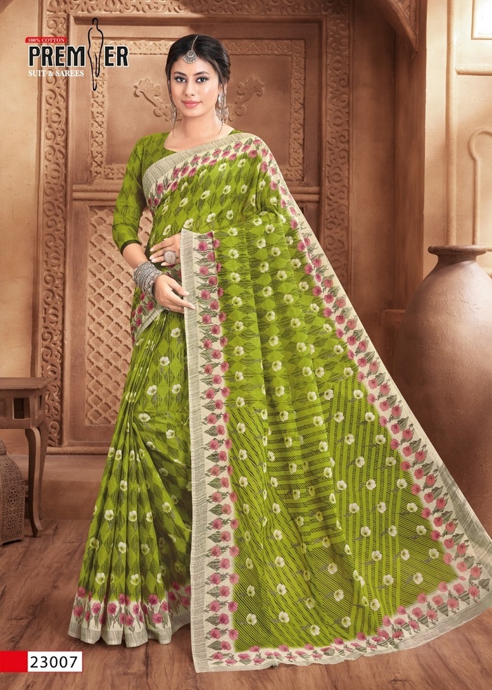 Premier Sarvani Vol-23  Cotton Saree