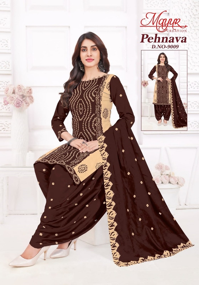Mayur Pehnava Vol-9  Dress Material