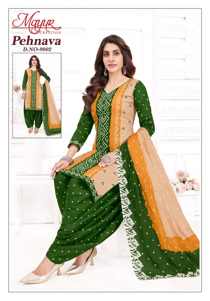 Mayur Pehnava Vol-9  Dress Material