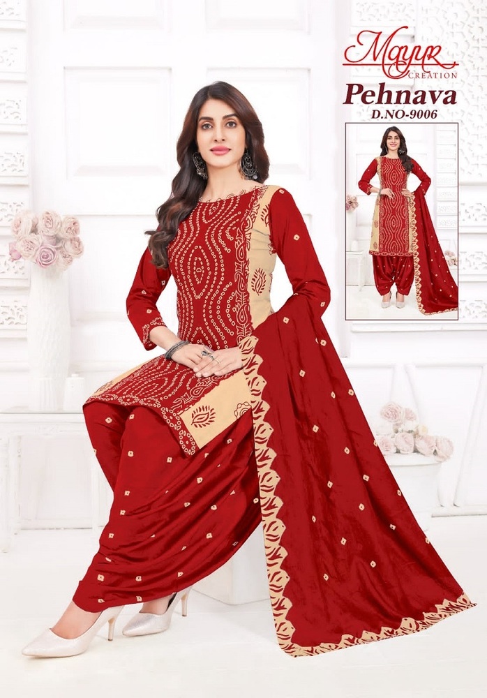 Mayur Pehnava Vol-9  Dress Material