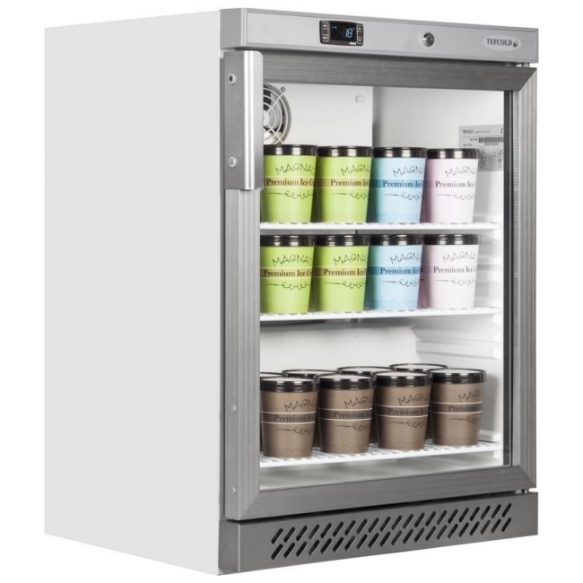 Display Freezer - Color: Silver