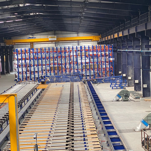 Alu Extrusion Handling System Belt Conveyor