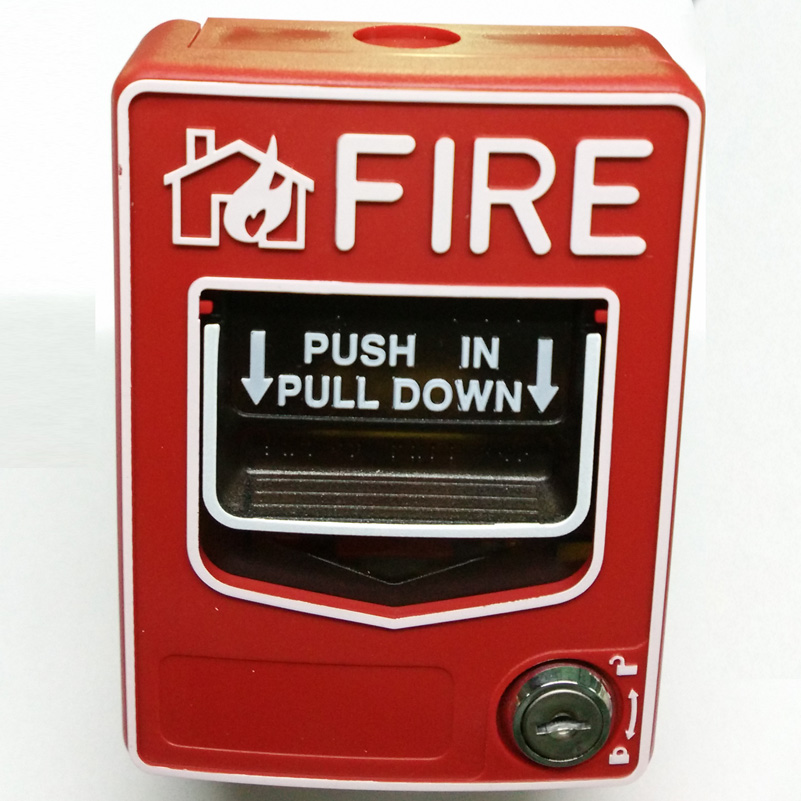 Manual Call Points Pull Stations - Color: Red
