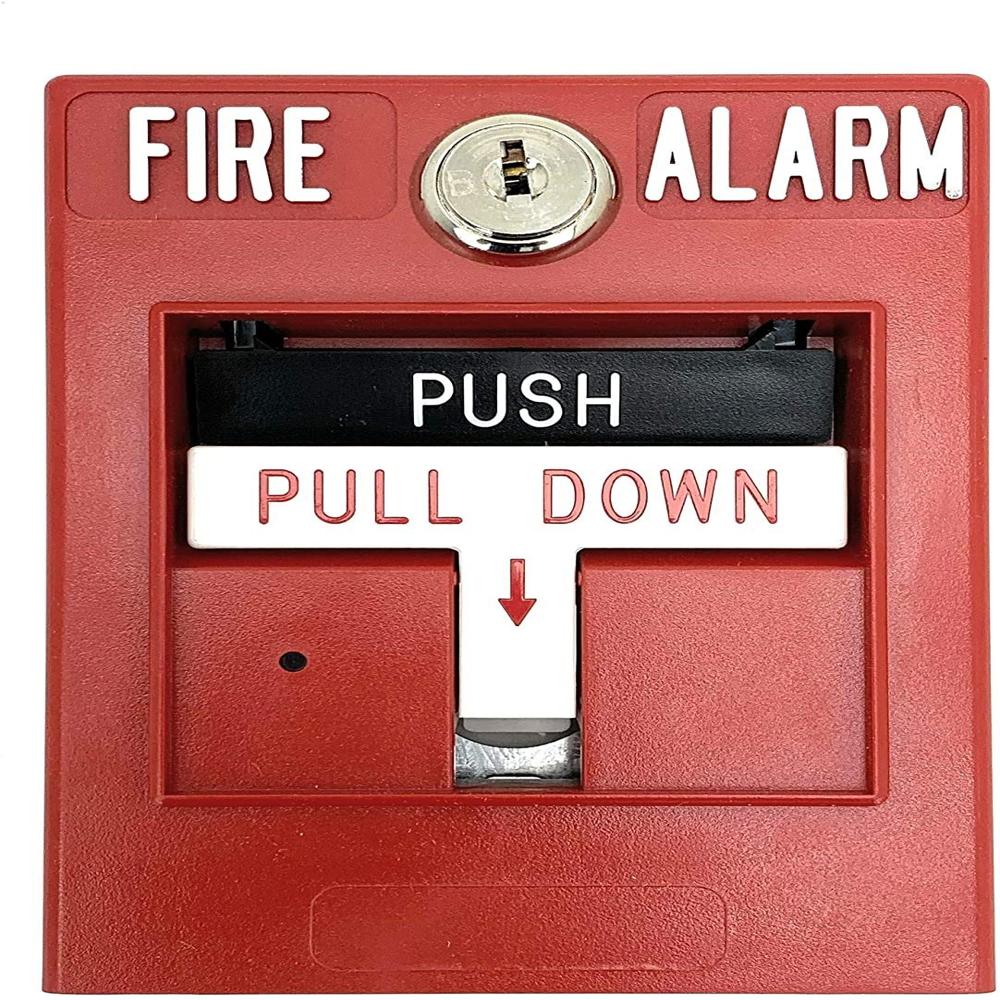 Manual Call Points Pull Stations - Color: Red