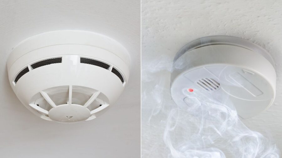 Heat Detectors - Color: White