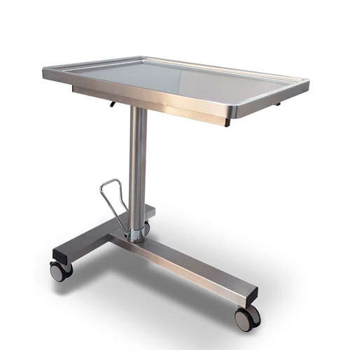 Hospital Trolley - Color: Silver