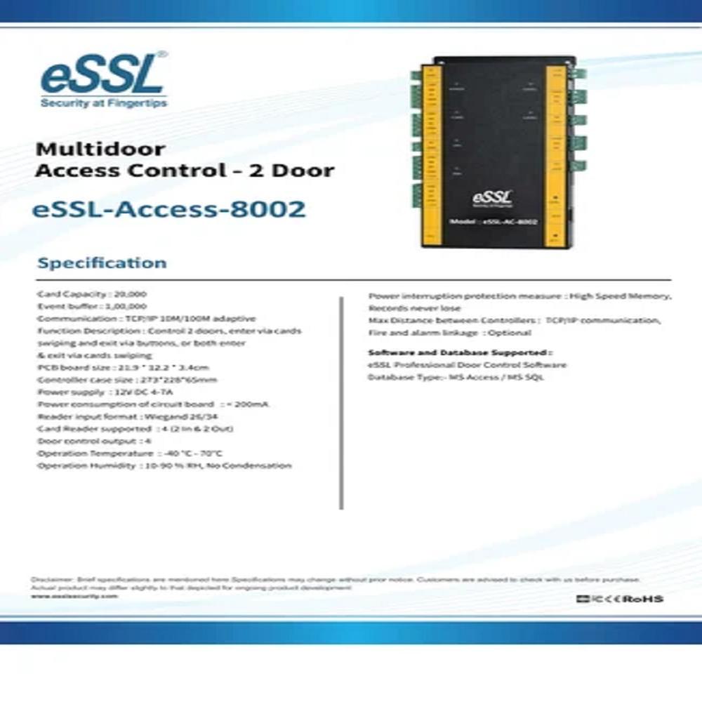 Essl Access Control System - Color: Black