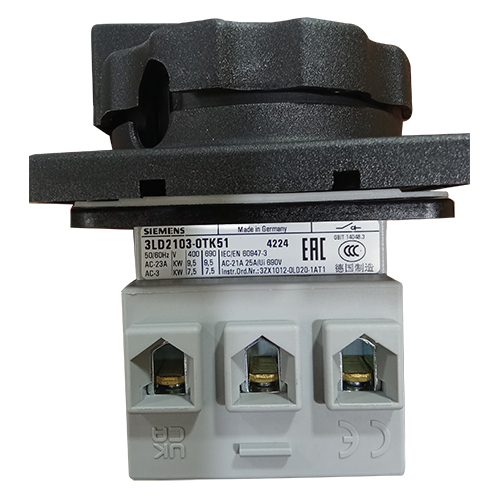 Main Switch And Emergency Stop Switch - Color: Grey