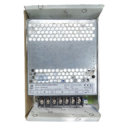 Gic Smps - Features: Over Voltage Protection Short Circuit Protection Reverse Polarity Protection Auto Cut-off When Fully Charged Digital Display Fan Cooling