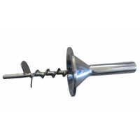 50 Mm Ss Auger Screw - Color: Silver