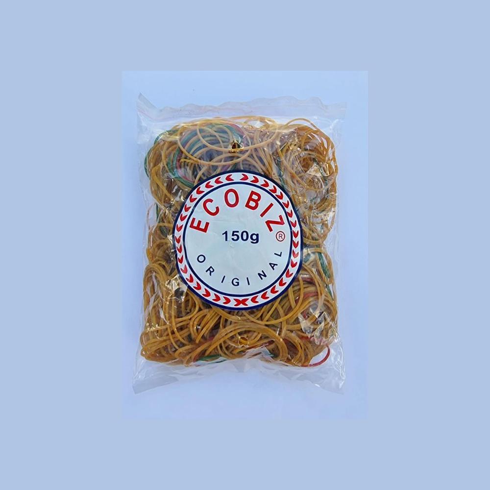 Eco Biz 100% Natural Rubber Bands AAA Quality 150g