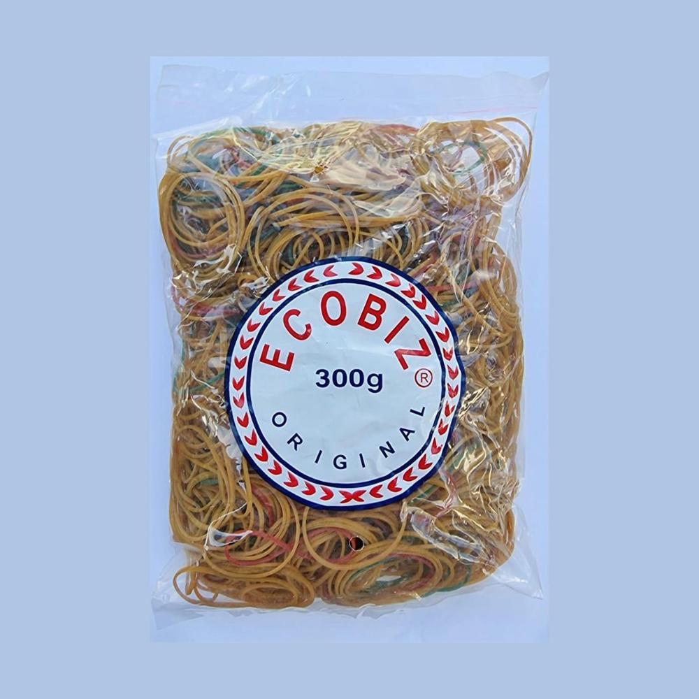 Eco Biz 100% Natural Rubber Bands AAA Quality 300g