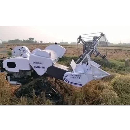 30HP Track Mini Combine Harvester