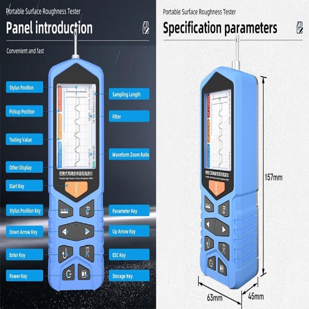 Tr-200 Surface Roughness Tester - Dimension (L*w*h): 140x52x48 Millimeter (Mm)