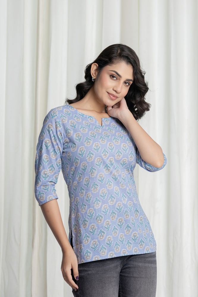 Women Cotton Short Kurti