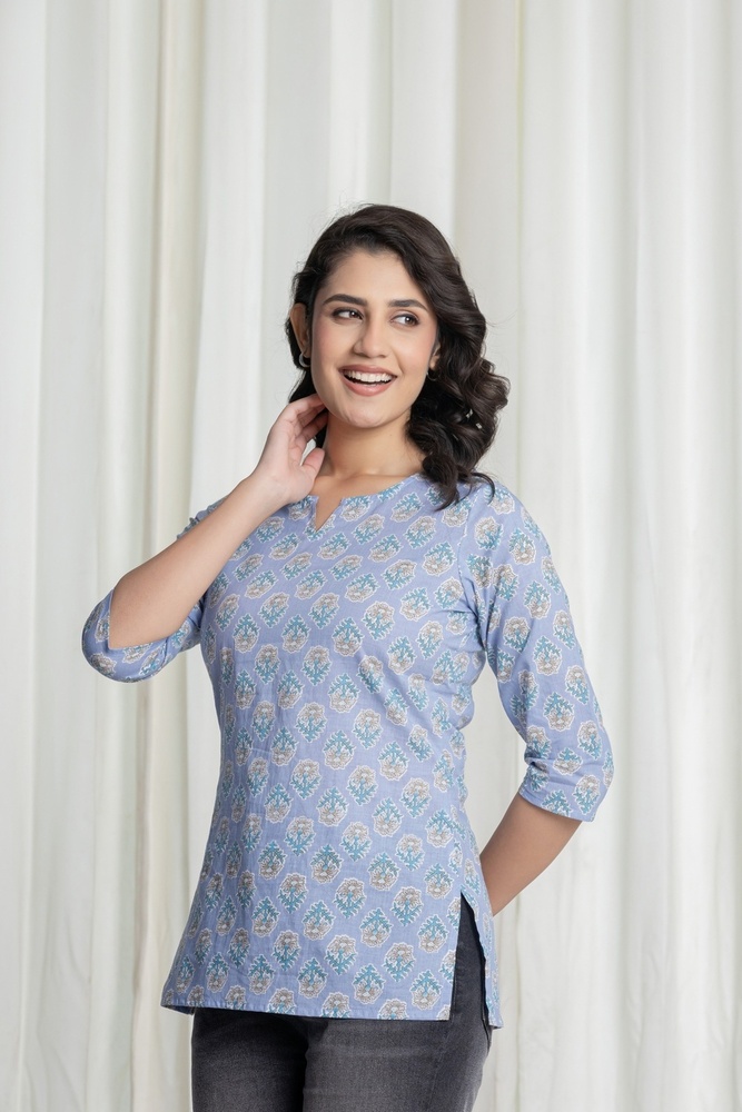 Women Cotton Short Kurti