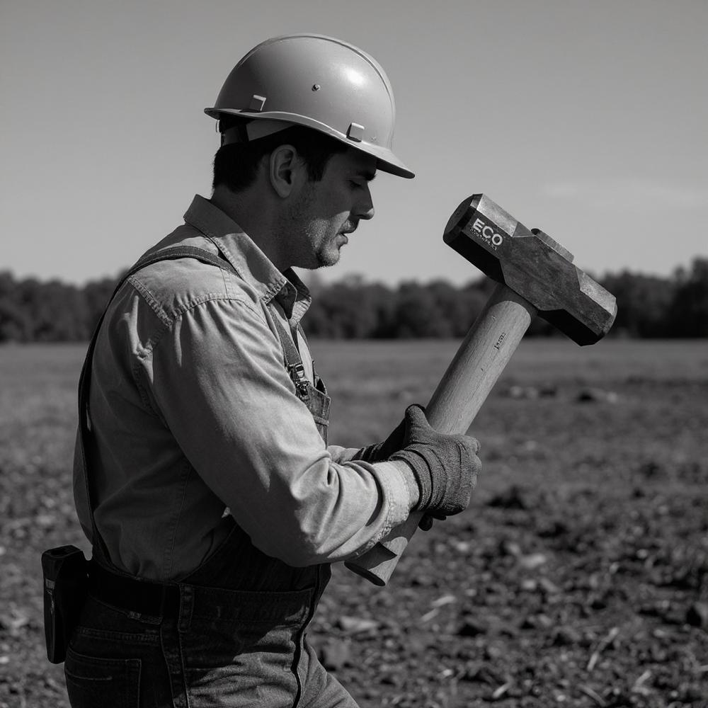 18 Lbs Eco Double Face Sledge Hammer Head