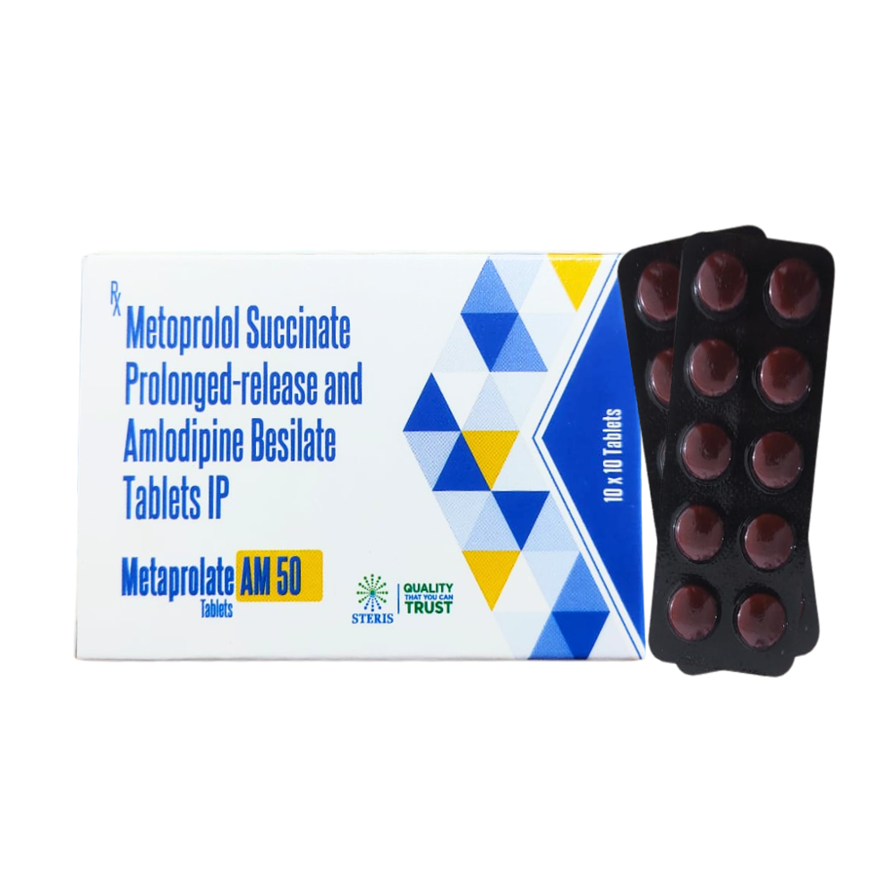 Metoprolol succinate and Amlodipine