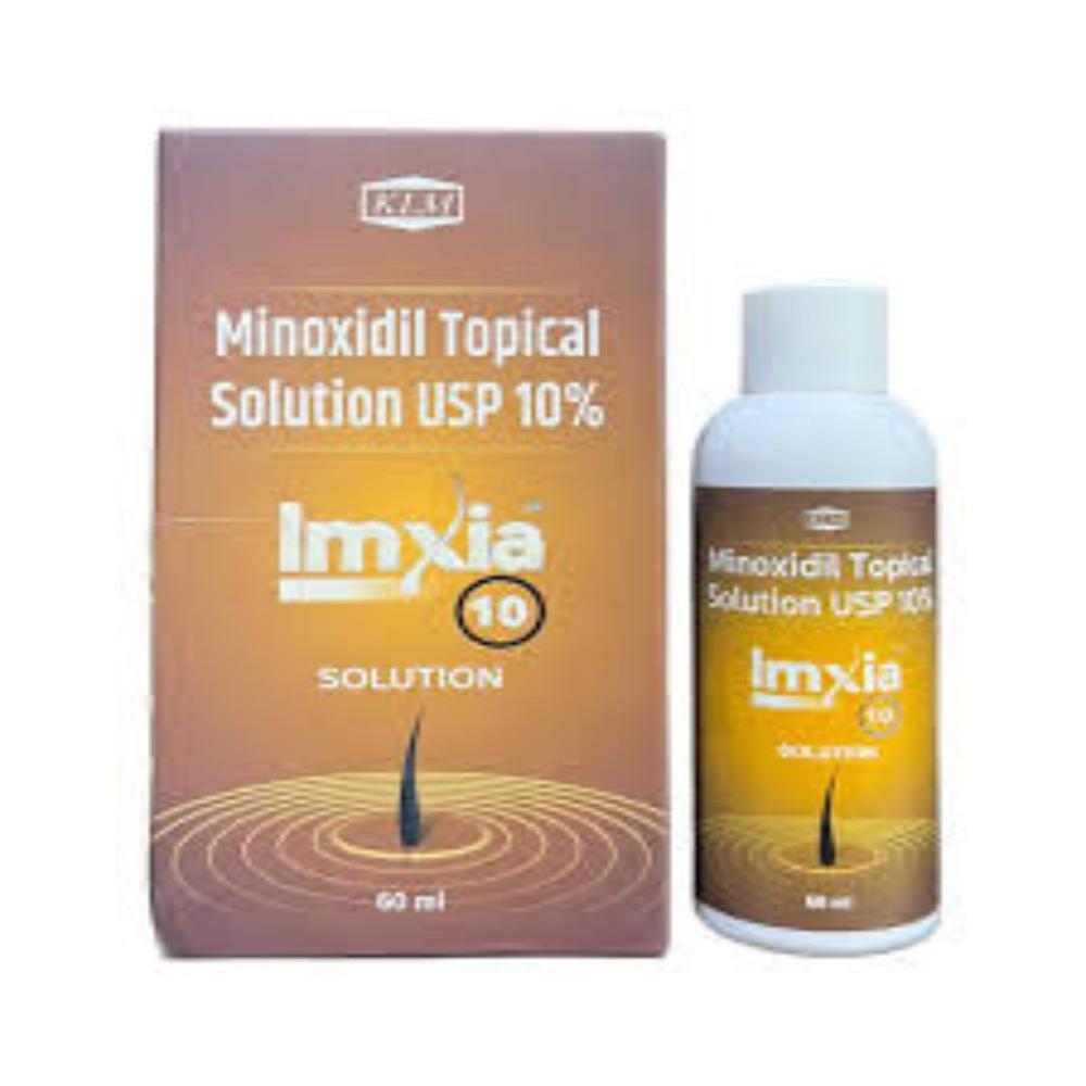 Imxia 10% Minoxidil Solution 60Ml - Drug Type: General Medicines