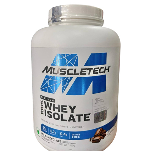 Muscletech Milk Choclate Flavour Whey Isolate Protein Powder - Best Before: Up To 24 Months