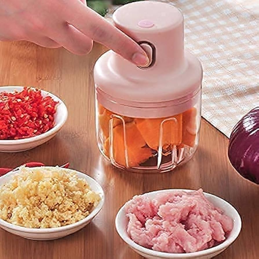 Electric Garlic Chopper - Application: Cooking
