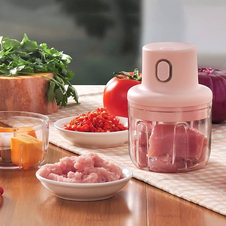 Electric Garlic Chopper - Application: Cooking