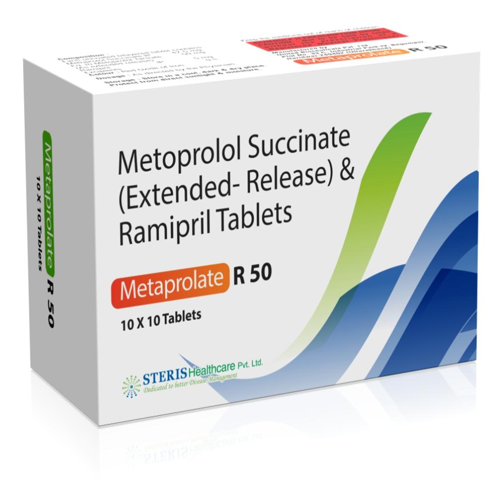 Metaprolol SR (50mg) + Ramipril (5mg)