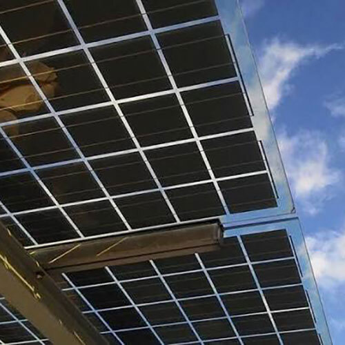 Bifacial Solar Panel - Color: Blue