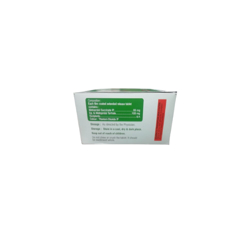 Metoprolol Succinate Extended Release 100 Mg - Dosage Form: Oral