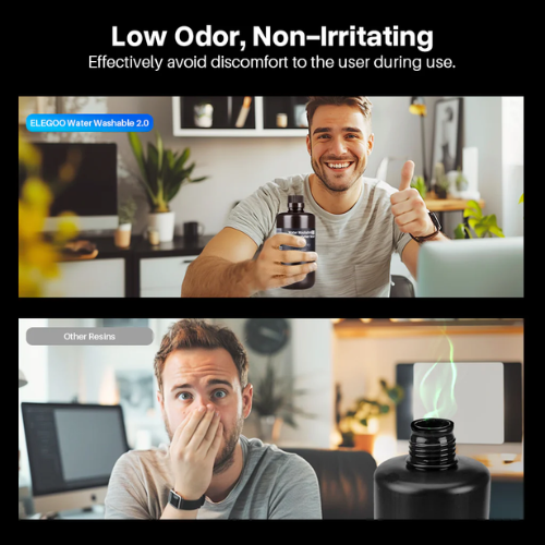 Elegoo Water Washable Resin V2.0 Mint Green - Grade: Industrial Grade