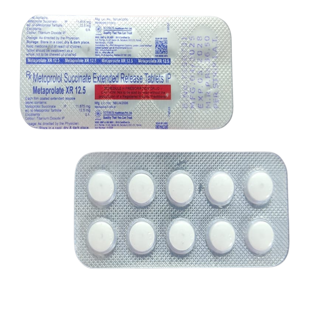 Metoprolol Succinate Extended Release Tablets - Drug Type: General Medicines