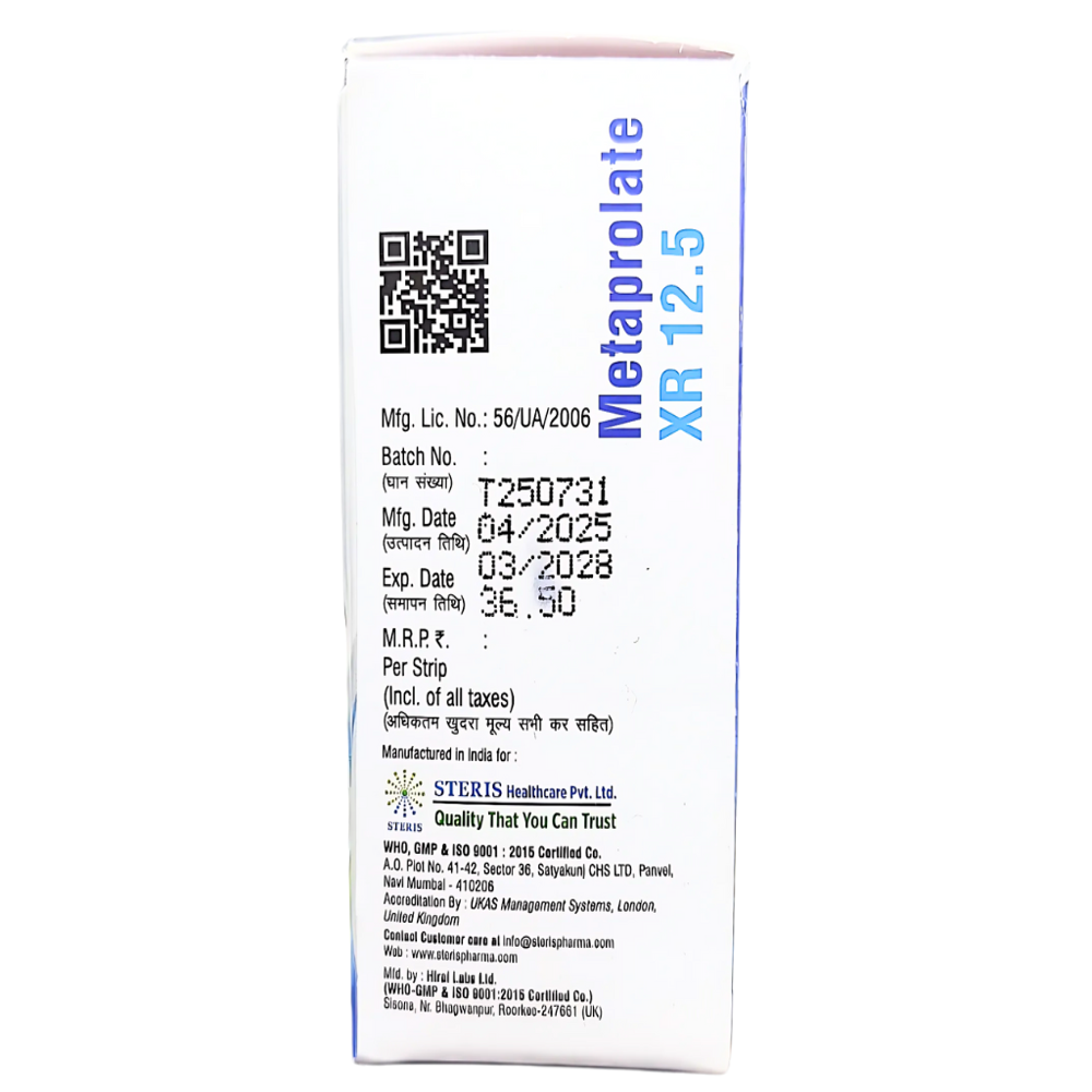metoprolol succinate extended release tablets
