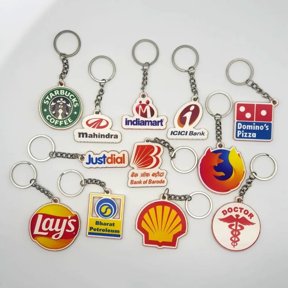 Customized Acrylic Photo Keychain - Color: Various Available