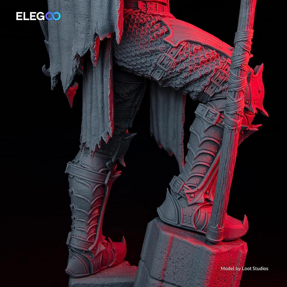 ELEGOO 8K Standard Photopolymer 3D Printer Resin Space Grey