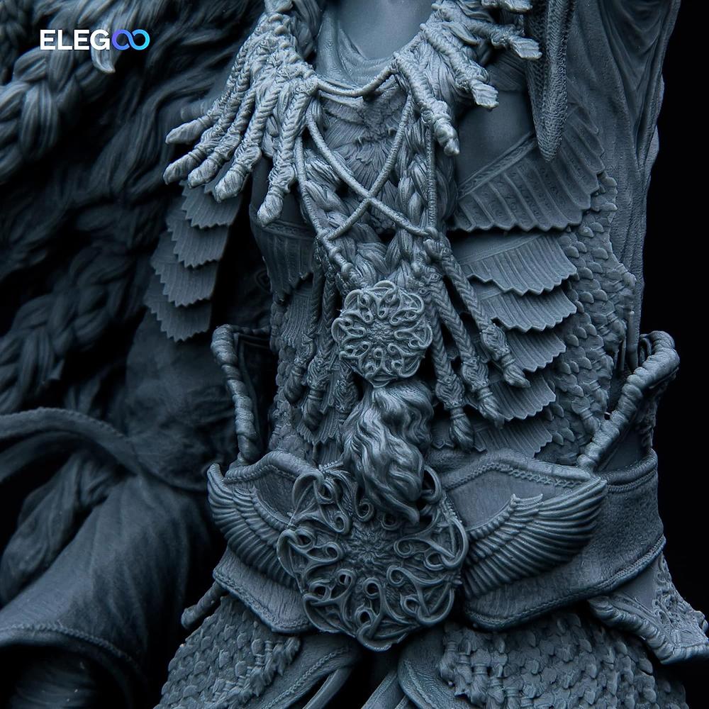 ELEGOO 8K Standard Photopolymer 3D Printer Resin Space Grey