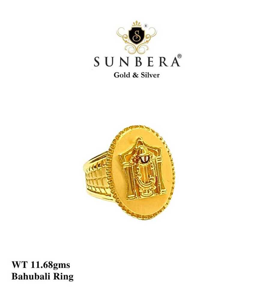 92% New Design Gold Bahubali Ring